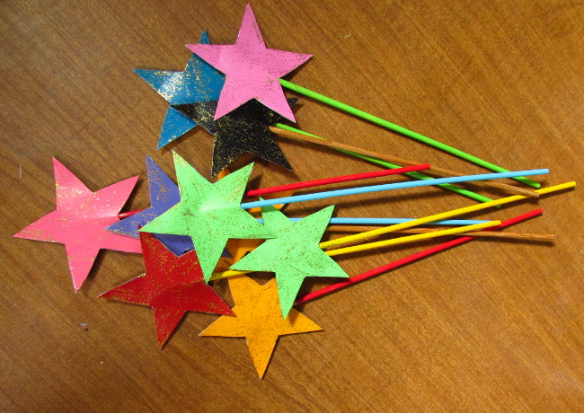 how to make a star wand