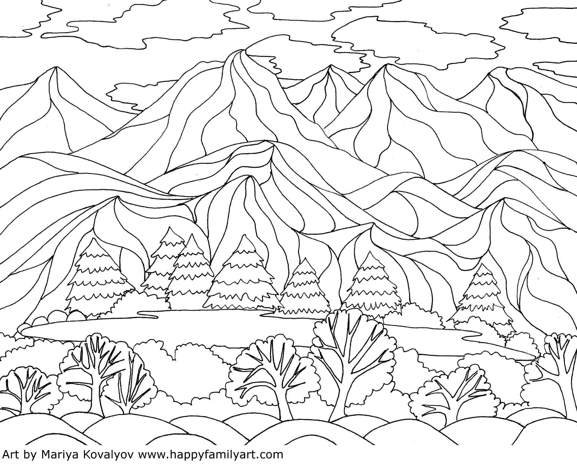100+] House Colouring Pictures | Wallpapers.com