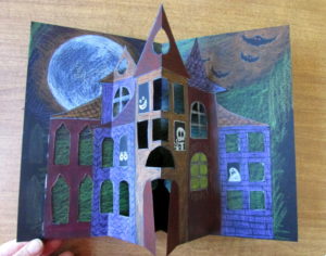 How To Make A Spooky Halloween Pop Up Card - Happy Family Art