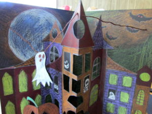 How To Make A Spooky Halloween Pop Up Card - Happy Family Art