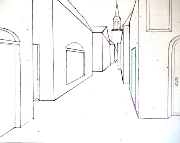 5th grade Peter Sansom inspired Reverse Perspective Room Drawings | Wow Art  Project