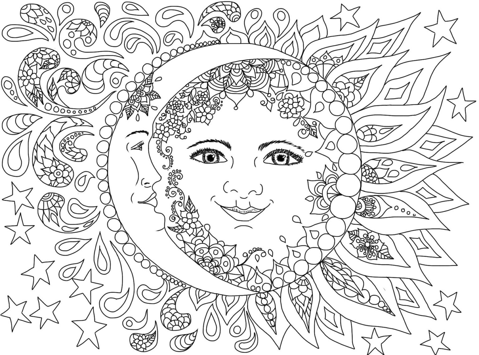 Coloring Pages - Happy Family Art