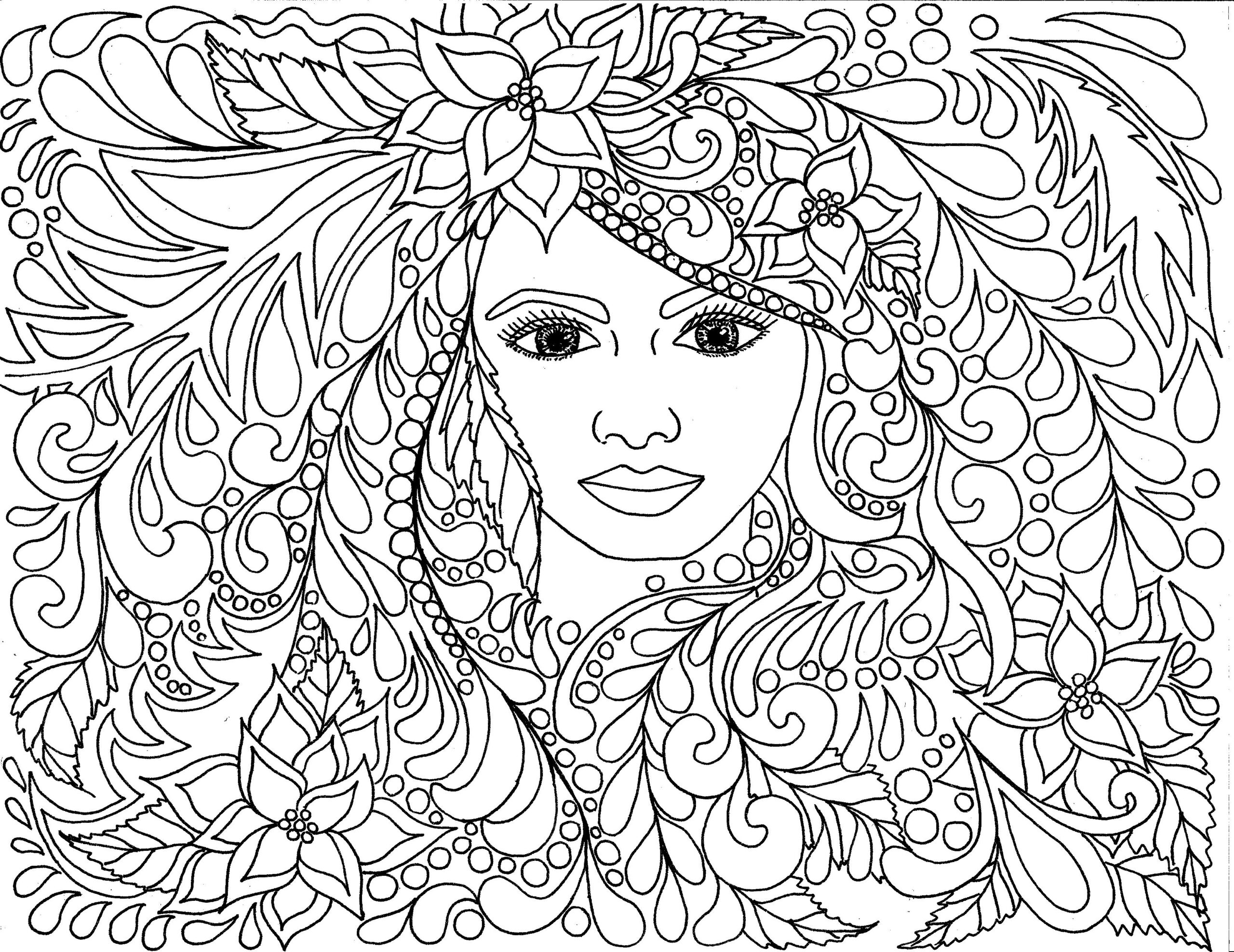female artist coloring pages